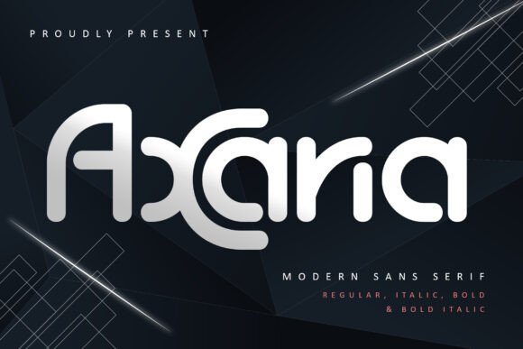 Axaria: A Modern Sans Serif Font for Web Design
