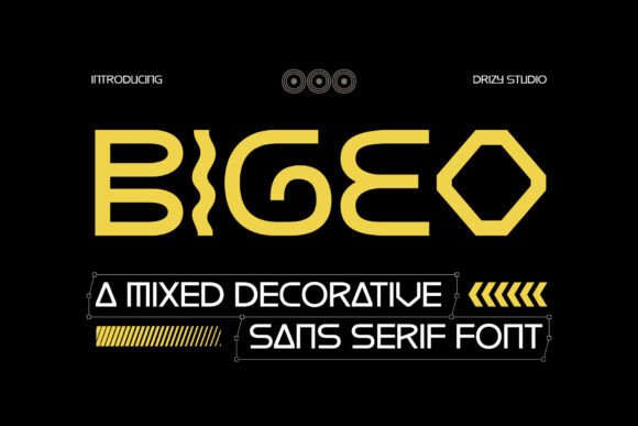 Bigeo: A Modern Sans Serif Font for Eye-Catching Campaigns