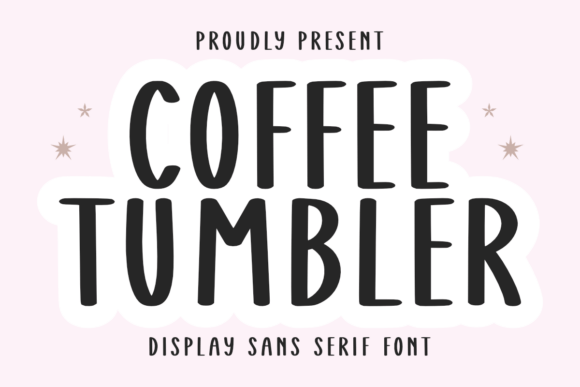 Coffee Tumbler Font for Cozy Branding and Modern Designs