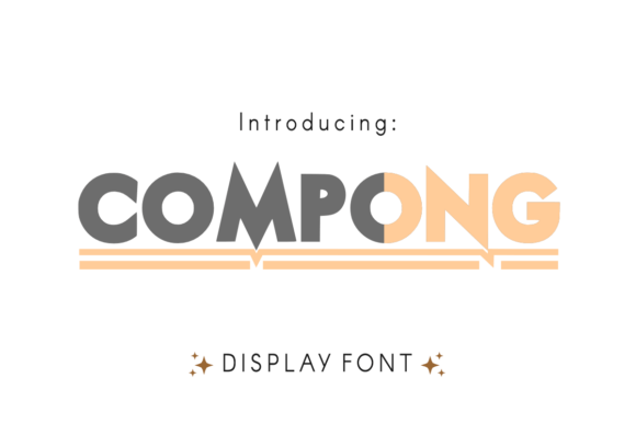 Compong: A Modern Sans Serif Font for Editorial Design