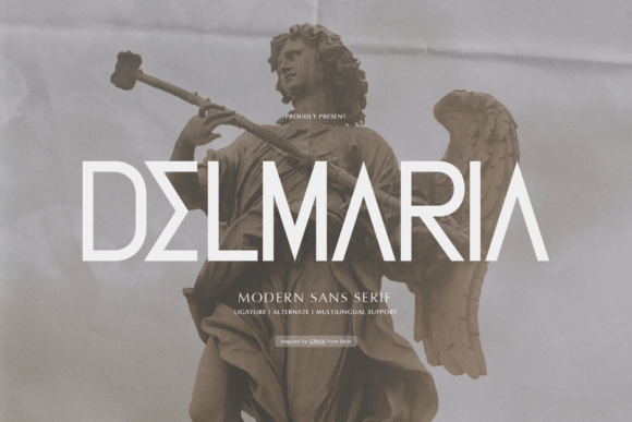 Delmaria: A Modern Sans Serif Font for Web Design