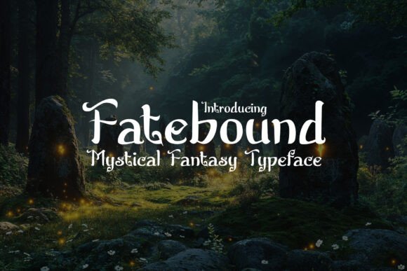 Fatebound: A Medieval-Inspired Typeface for Web Design