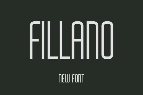 Fillano: A Modern Font for Professional Branding