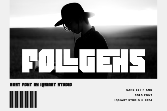 Follgehs: A Bold Sans Serif Font for Modern Editorial Design