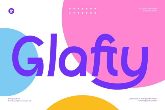 Glafty: A Modern Sans Serif for Bold Design