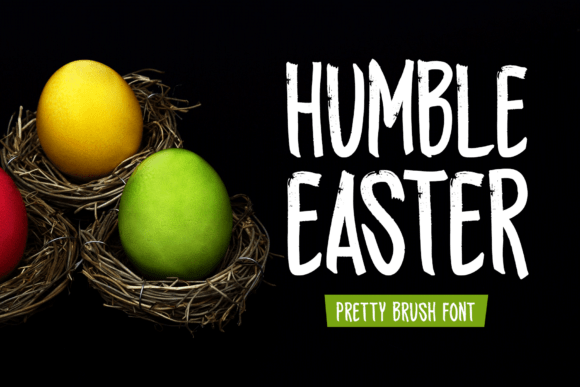 Humble Easter Font for Campaign Creatives