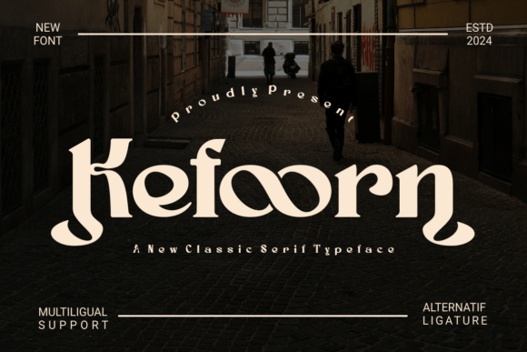 Kefoorn Serif Font for Modern Web Design