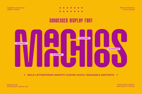 Manchinos: A Bold Sans Serif Font for Modern Campaigns