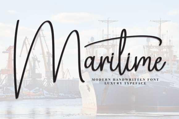 Maritime Font for Modern Branding and Digital Creativity