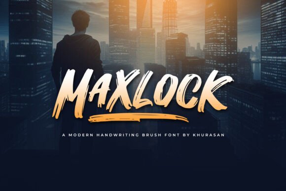 Maxlock: A Modern Font for Professional Branding