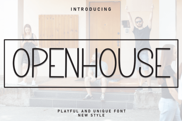 Openhouse: A Display Font for Bold Branding