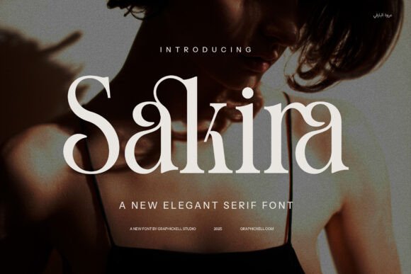 Sakira Serif Font for Handmade Creations