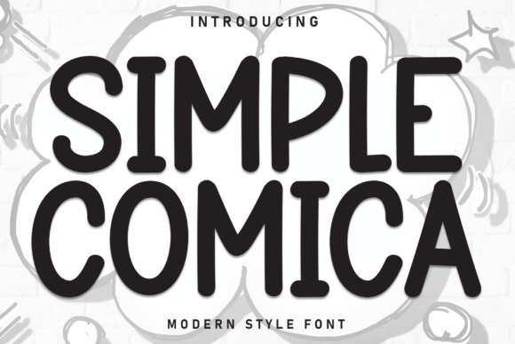Simple Comica: A Confident Display Font for Modern Editorial Design