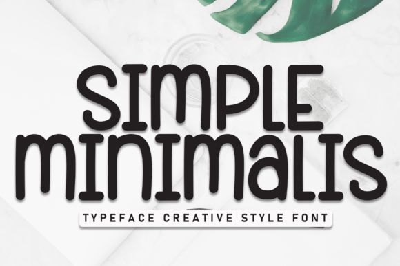 Simple Minimalis: A Bold Script Font for Modern Web Design