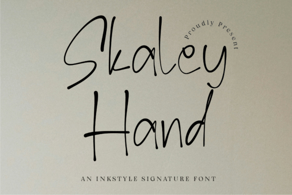 Skaley Hand: A Refined Handwritten Font for Web Design