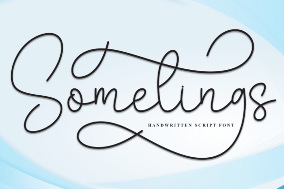 Sometings Font for Modern Web Design