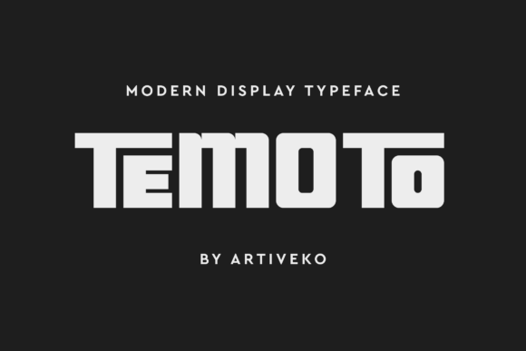 Temoto: The Modern Font That Elevates Your Campaigns
